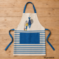 Preview: Bretonische Kochschürze mit Apéro Breton Design